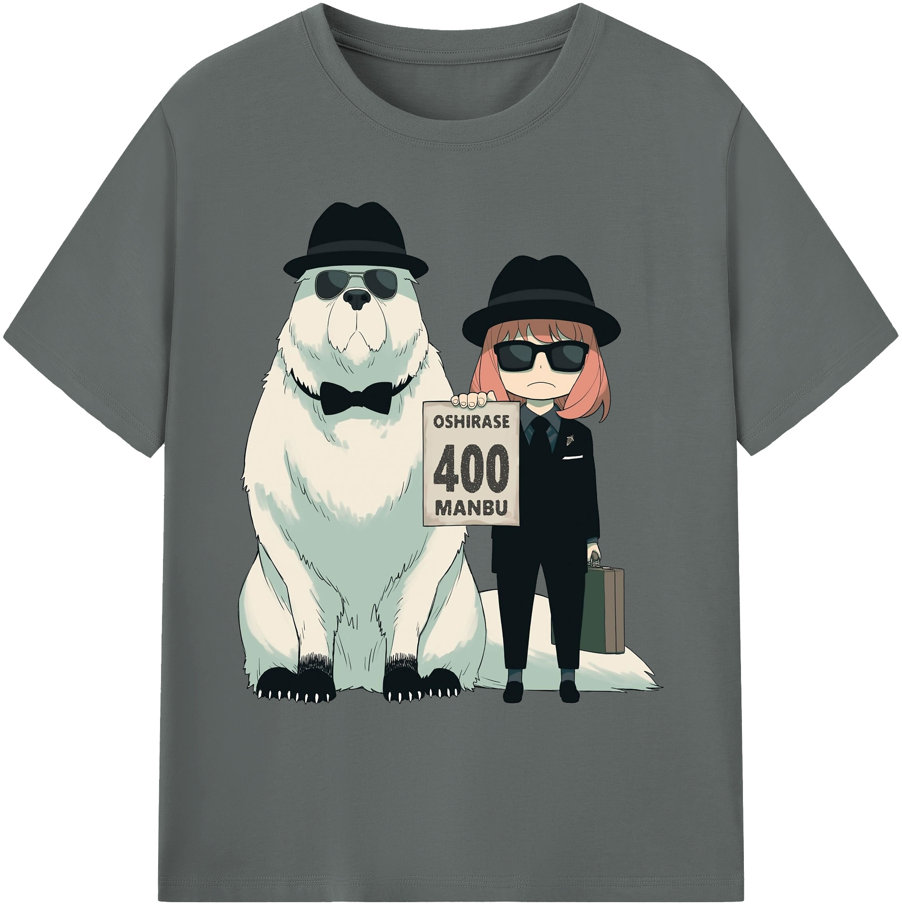（画像用） SPY×FAMILY间谍家家酒 綿100％ メンズ半袖Tシャツ｜肌触りやわらか＆通気性